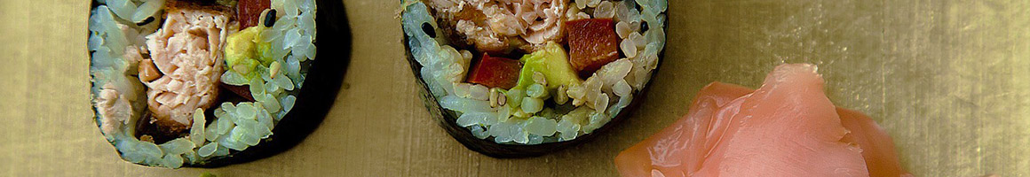 Eating Sushi at Shimaichi Sushi Kona restaurant in Kailua-Kona, HI.